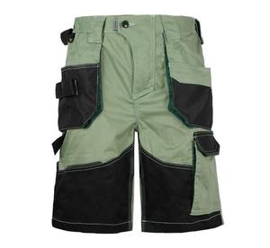 Pantalones Cortos de Trabajo Reflectantes de Alta Visibilidad Color Naranja para Hombre – Ropa de Trabajo de Seguridad con Múltiples Bolsillos - Product Image 6