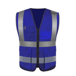 Chaleco táctico reflectante de alta calidad con diseño personalizado, chaleco de seguridad para el trabajo, ropa reflectante industrial para la construcción - Product Image 6