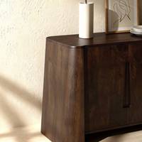 Buffet haut en bois de manguier foncé Vandana Stellar Zenova