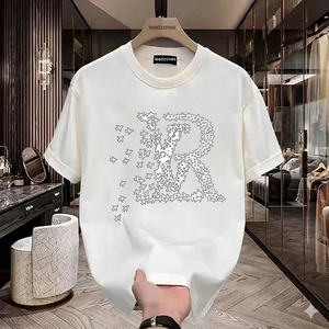 เสื้อยืดโอเวอร์ไซส์ลำลองสำหรับผู้ชายและผู้หญิง ลดราคาพิเศษ ผ้าฝ้าย 100% พิมพ์ลายดิจิทัล คอกลม แขนสั้น สไตล์สตรีทแฟชั่น น้ำหนัก 180 กรัม - Product Image 2