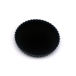 Molde para Tartas con Base Desmontable de 16.5 cm, Antiadherente de PTFE, Acanalado, para Quiche, Base Suelta, para Pie y Flan, Utensilio de Repostería Hecho en Corea - Product Image 2