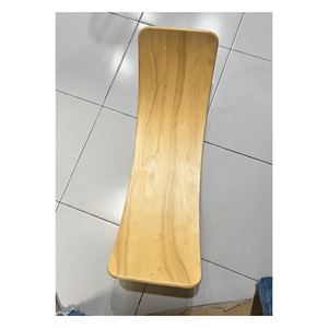 Planche d'équilibre en bois premium du Vietnam pour le renforcement du tronc, planche d'équilibre Wobbel, planche d'équilibre autoportante 99 Gold Data - Product Image 5