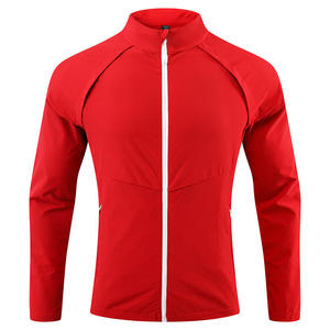Fall Zipper Pockets Custom Logo Mens Gym <b>Jacket</b> Slim Outdoor Sports <b>Jackets</b> Mens <b>Workout</b> Gym Fitness Zip up Lightweight <b>Jacket</b> - Product Image 1
