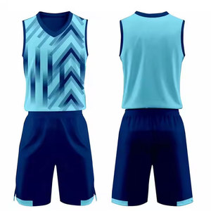 Uniforme de Voleibol Unisex Azul Ligero de Secado Rápido Ecológico, Marca Privada, 100% Poliéster, Ropa Deportiva - Product Image 6