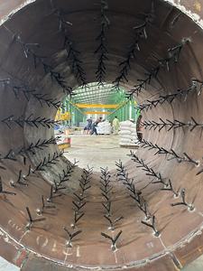 Ladrillo Refractario Colable de la Marca BAO SON, Personalizado, en Polvo, Color Gris Blanco, 40%-70% Al2O3, para Hornos Industriales, Pan/Pizza - Product Image 6