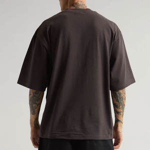 เสื้อยืดโอเวอร์ไซส์ผ้าเทอร์รี่พิมพ์ลายสกรีนตามสั่ง ปริมาณมาก น้ำหนัก 250 กรัม รับผลิตแบรนด์ส่วนตัว ขายส่ง - Product Image 6