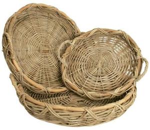 Cesta de Bambú Natural Tejida, Cesta Utilitaria de Bambú para Almacenamiento y Organización del Hogar, Venta al por Mayor Directa de Fábrica India - Product Image 4