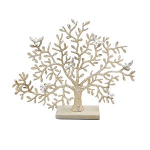 Escultura Moderna Abstracta de Aluminio, Adorno de Mesa con Acabado Dorado, Objeto Decorativo de la Mejor Calidad - Product Image 5