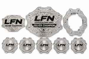 Ceinture de championnat personnalisée, sangle en cuir plaqué argent, réglable, arts martiaux, boxe, MMA, sport, championnat - Product Image 4