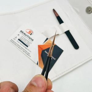 Pince à épiler oblique de haute qualité avec ciseaux affûtés pour le modelage des sourcils, outils légers en acier inoxydable pour l'épilation des poils - Product Image 4