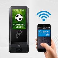 Application mobile de gestion d'accès de visiteur du système d'accès QR NFC de porte de bureau de WiFi RFID extérieur pour l'usage commercial d'entrée de bâtiment