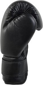 PU Leather Boxing <b>Gloves</b> Lace up 10 Oz Muay Thai Kickboxing MMA Sparring <b>Training</b> <b>Gloves</b> - Product Image 4