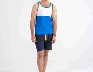 Camiseta sin Mangas para Hombre, Informal, de Algodón, Deportiva, Transpirable, Cómoda para Uso Diario, Ropa de Moda Estadounidense - Product Image 2