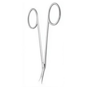Tijeras Oftálmicas Maunoir Iris, Tijeras de Cirugía Ocular de Acero Inoxidable, Instrumento Quirúrgico de Precisión Reutilizable, CE OE - Product Image 3