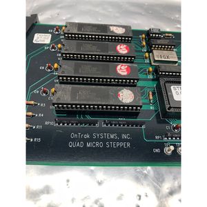 บอร์ดควอดไมโครสเต็ปเปอร์ OnTrak รุ่น22-8875-005แบบ PCB – อุปกรณ์และชิ้นส่วนเซมิคอนดักเตอร์คุณภาพสูงจากผู้ผลิตชั้นนำระดับโลกที่ได้รับความไว้วางใจ - Product Image 1