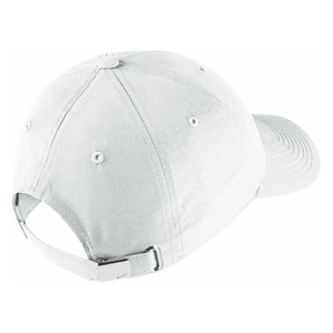 Gorra de Béisbol Unisex de 6 Paneles, Color Blanco Sólido, Algodón, Ajustable, Estilo Casual Deportivo, Bordada, para Exteriores, para Adultos, para las Cuatro Estaciones - Product Image 4