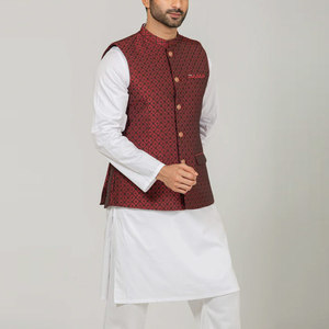 Nuevo Diseño, Chaleco Transpirable para Hombre, Calidad Premium, Chalecos para Hombre al por Mayor, Chalecos para Bodas Pakistaníes, Vestido Mehndi para Hombre - Product Image 4