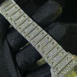 Reloj de Lujo Hecho a Mano, Edición Limitada, Joyería de Belleza Artística, Unisex, Clásico, Hip Hop, Mecánico Automático, ETA, Acero Inoxidable, 44MM - Product Image 3