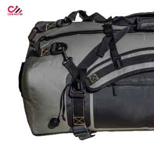 Pakistan Made Waterproof Custom Logo Zipper Duffel Bags Premium Quality Polyester Made Duffel Sports Gym Bag For Sale - Product Image 4