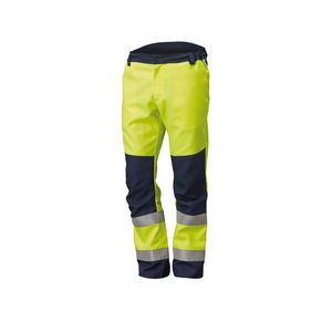 Pantalon de travail de sécurité pour hommes personnalisé, multi-poches, réfléchissant, haute visibilité, pantalon cargo 100% polyester, antibactérien, imperméable - Product Image 3