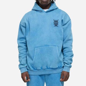 Sudaderas básicas en oferta para hombre, de primera calidad, cómodas, con diseño único, logotipo personalizado, ropa informal, con bolsillo frontal. - Product Image 1