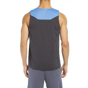 <b>Men</b> Casual Oversized Tank Top High Quality Custom Made Eco-Friendly Breathable Polyester/Cotton Made in Pakistan - Product Image 3