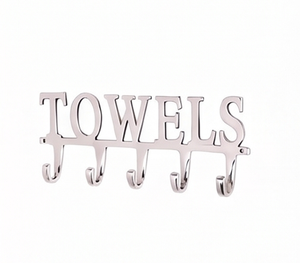 Stylish Silver Metal <b>Hooks</b> With Mirror Polished Finished Perfect For <b>Coats</b> And Elegant Home <b>Decoration</b> Wall <b>Hooks</b> - Product Image 1