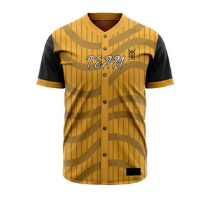 Nueva Llegada de Ropa Deportiva, Uniforme de Béisbol 100% Poliéster, Mejor Precio, Venta al por Mayor de Uniformes de Béisbol - Product Image 4