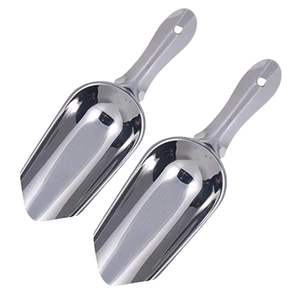 Mejores Precios al por Mayor, Pala para Hielo Multifuncional de Acero Inoxidable Dorado, Cuchara para Hielo, Multifuncional para Panadería y Cafetería - Product Image 1