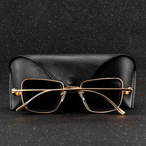 LMA Fashion Mens Shades 2024 Vintage Metal Big Frame Sun Glasses Classic Retro Steam Punk Square Women <b>Sunglasses</b> UV400 - Product Image 4