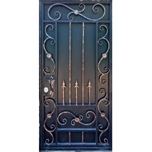 Encuentre los mejores detalles de puertas de hierro hechas a mano y las puertas de acero de máxima seguridad para el lujo del hogar que realzan toda su propiedad hoy mismo. - Product Image 1