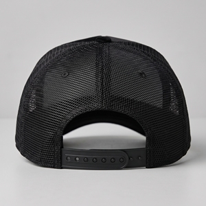 Gorra Trucker de Malla de Terciopelo Negra Personalizable al por Mayor, de 5 Paneles, Ajustable, Unisex, INJAE IA-20260728-P44 para Uso Casual al Aire Libre - Product Image 3