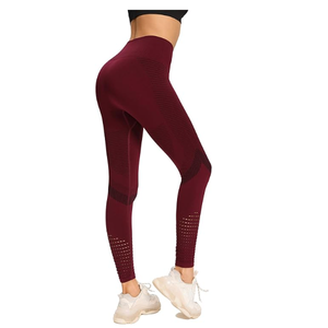 New Arrival Custom <b>Leggings</b> Plus Size High Waist Polyester Sports Tight <b>Seamless</b> <b>Leggings</b> Comfortable <b>Leggings</b> for Women - Product Image 4