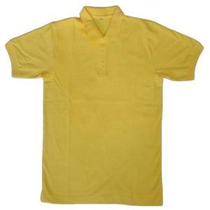 Polo homme premium bleu ciel en mélange de coton, coupe classique, col polo, manches courtes, uni, décontracté. - Product Image 3