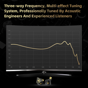 QKZ <span class=keywords><strong>KAISER</strong></span> Auriculares Intraurales con Cable HiFi, Driver Dinámico de Doble Cavidad de 10mm, Cavidad de Resina Impresa en 3D, Cable Reemplazable de 3.5mm, Impresión por Transferencia de Agua - Product Image 6