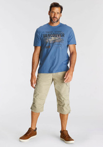 T-shirt à manches courtes pour homme, coupe ajustée, 100% coton respirant, logo personnalisé, confortable, en stock, pour adultes - Product Image 3