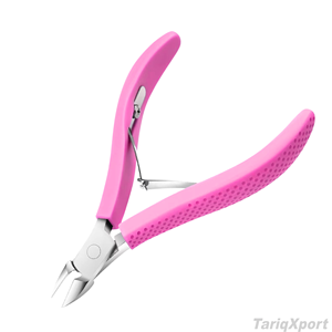 Professional Nail Cuticle Cutter <b>Remover</b> Nippers Stainless Steel Non-Slip Silicone Handle Light Green CE Toenail Gift <b>Box</b> - Product Image 6