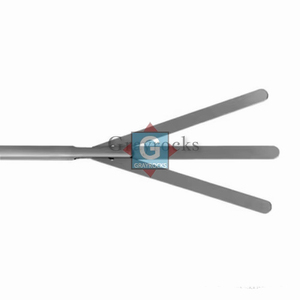Écarteur chirurgical laparoscopique flexible et fixe à lame en éventail – Instruments de laparoscopie - Product Image 2
