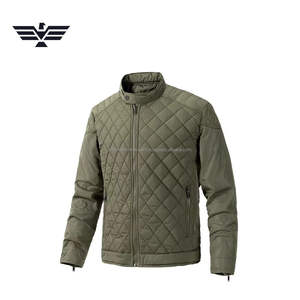 Chaqueta Acolchada con Capucha y Cremallera Personalizable para Hombre, Chaqueta de Invierno Ligera y Aislante - Product Image 3