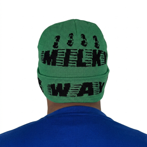 Gorros de Lana Impermeables de Lujo para Hombre y Mujer, Gorros Cálidos de Invierno, Gorros con Logotipo Personalizado, Gorro de Lana Jacquard de Diseño Moderno - Product Image 2