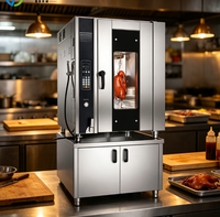 Four à convection électrique en acier inoxydable pour la cuisson, équipement de cuisine