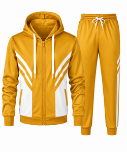 Ensembles de survêtements de football unisexes ajustés, respirants et confortables, avec lettrage, design haut de gamme, pour le printemps, vente en gros - Product Image 1