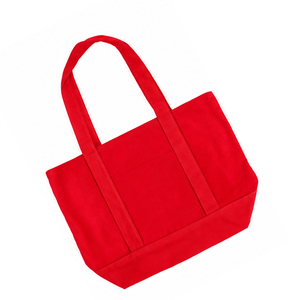 Handbag Canvas Material <b>Bag</b> For Shopping Grocery Custom Logo And Solid Color Fashion Style Hand Carry - Product Image 3