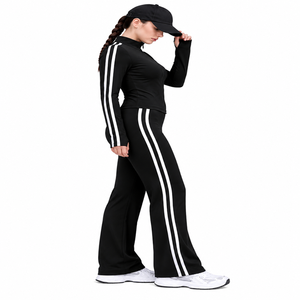 Meilleures tenues de yoga 2026 : Achetez des leggings de yoga noirs à devant plat 100 % coton Oxford de chez Next Pakistan – Confiance et tenue couvrante, style modeste - Product Image 1
