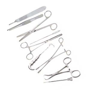 Instrumentos Básicos de Cirugía General, Instrumentos Médicos de Acero Inoxidable para Laparotomía Manual Más Vendidos, Certificados CE por GUJJAR - Product Image 5