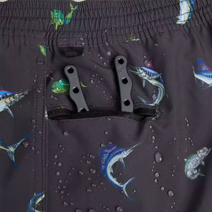 Shorts de pêche mi-longs de haute qualité personnalisés du Pakistan, 100 % polyester, motif uni, style urbain, respirants, confortables et durables - Product Image 6