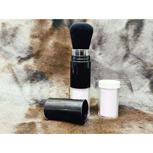 [Sungjin] Refillable Loose Powder Dispenser <b>Brush</b> Applicator Setting Mineral Portable Cosmetic Container <b>Case</b> - Product Image 1