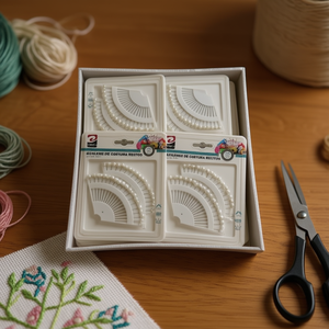 Agujas Perladas en Forma de Abanico de 6*10CM para Bordado, Manualidades, Punto de Cruz y Costura - Product Image 3