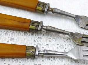 Premium Quality Table <b>Forks</b> Set Heavy Duty Rustproof Steel Flatware - Product Image 3