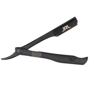 JRL Gold & Black Magnetic Luxury Stainless Steel Manual Straight Edge Razor with Custom Logo for Professional Barbers <b>Beard</b> <b>Care</b> - Product Image 3